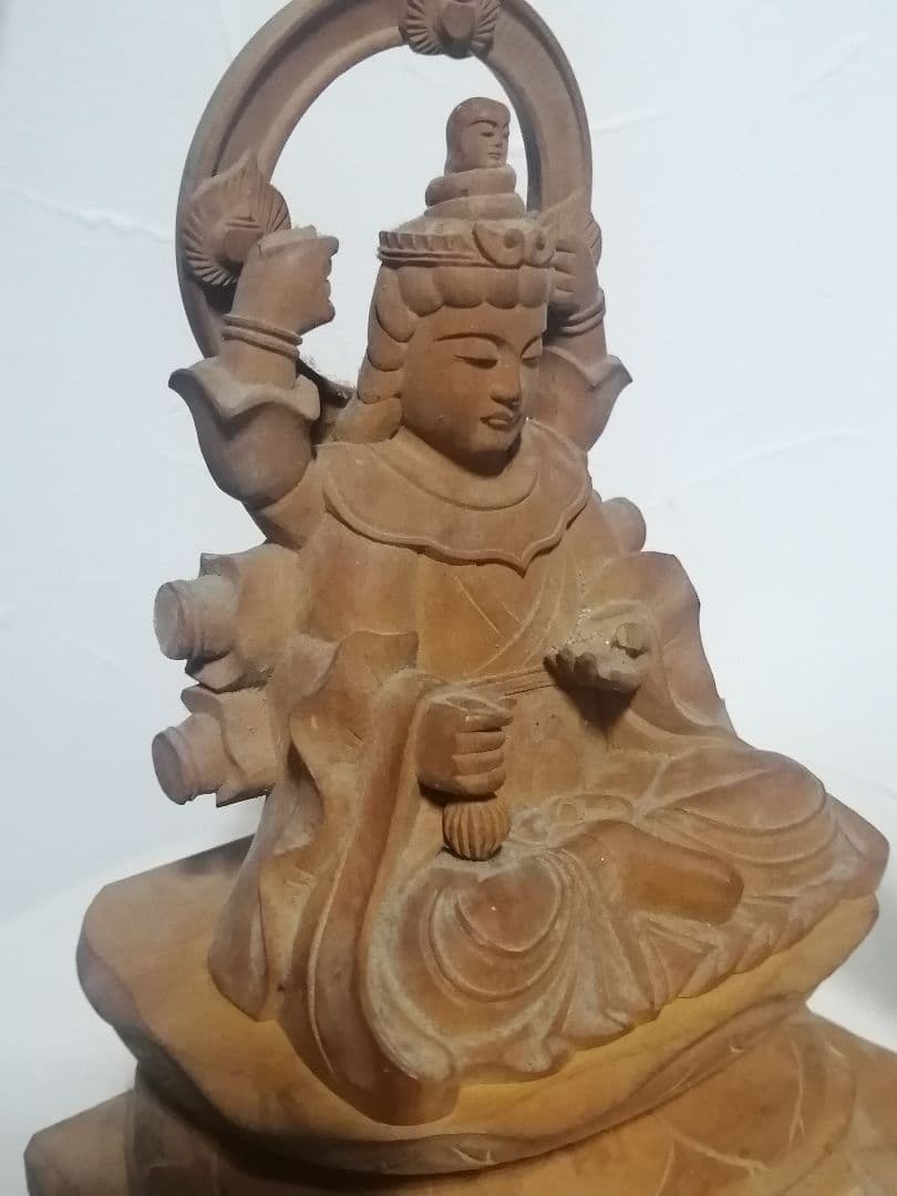 KUMA様 宇賀弁財天 弁財天 木彫 仏像