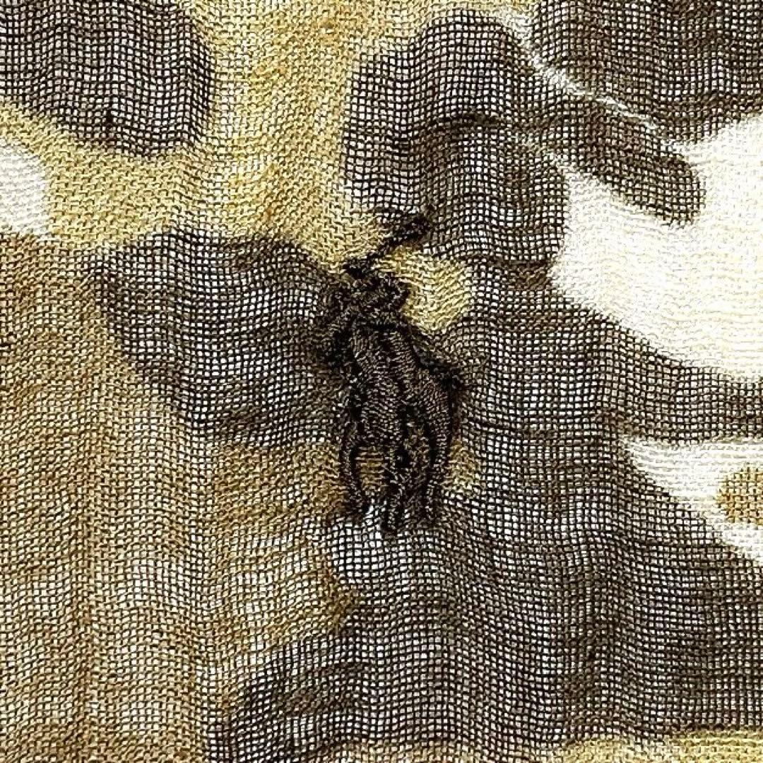 ポロラルフローレン ロングストール カモフラ 迷彩 ポニー刺繍 モダール リネン