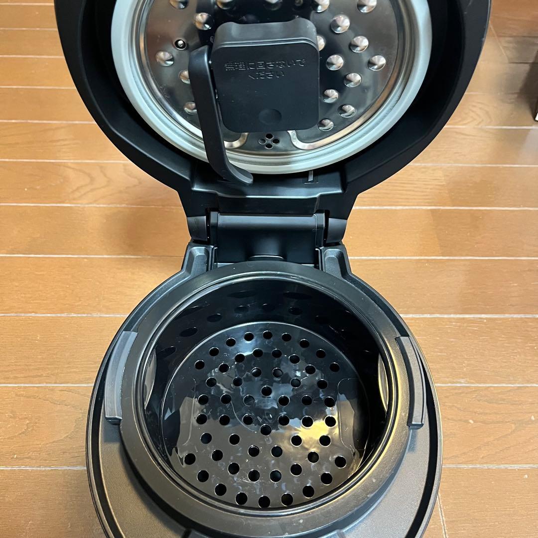 SHARP ヘルシオホットクック 自動調理鍋　KN-HW10G-B（ブラック）