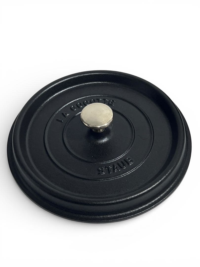 Staub ストウブ　ピコ・ココットラウンド 22cm ブラック 2.5L