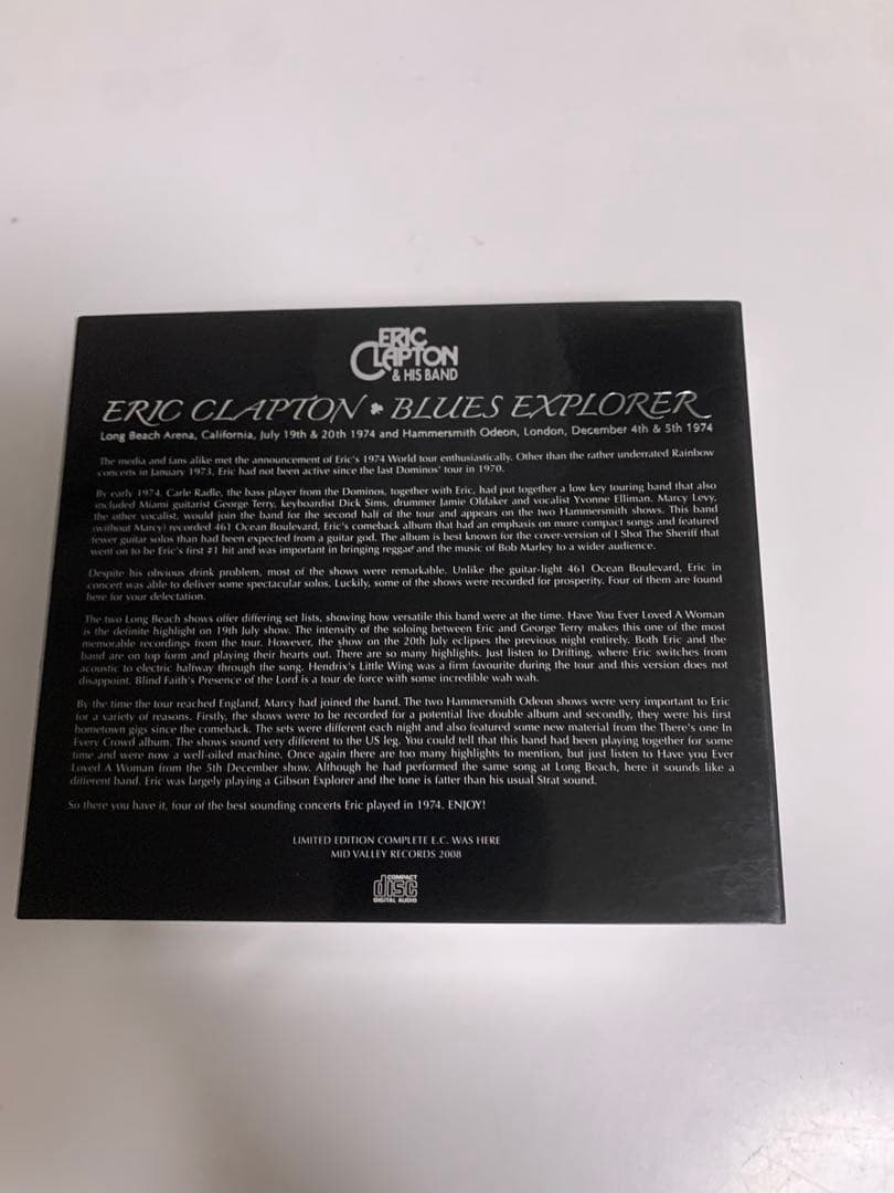 洋楽 Eric Clapton Blues Explorer 8CD 1974