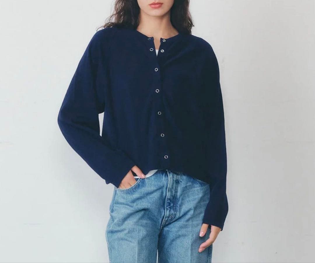 新品未使用品THE SHINZONE INLAYED CARDIGAN