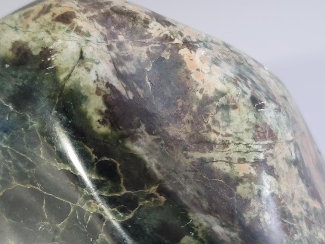 盆石 鑑賞石 翡翠 緑色石