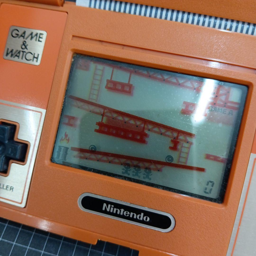 ゲーム&ウォッチ マルチスクリーン　ドンキーコング【液もれなし】