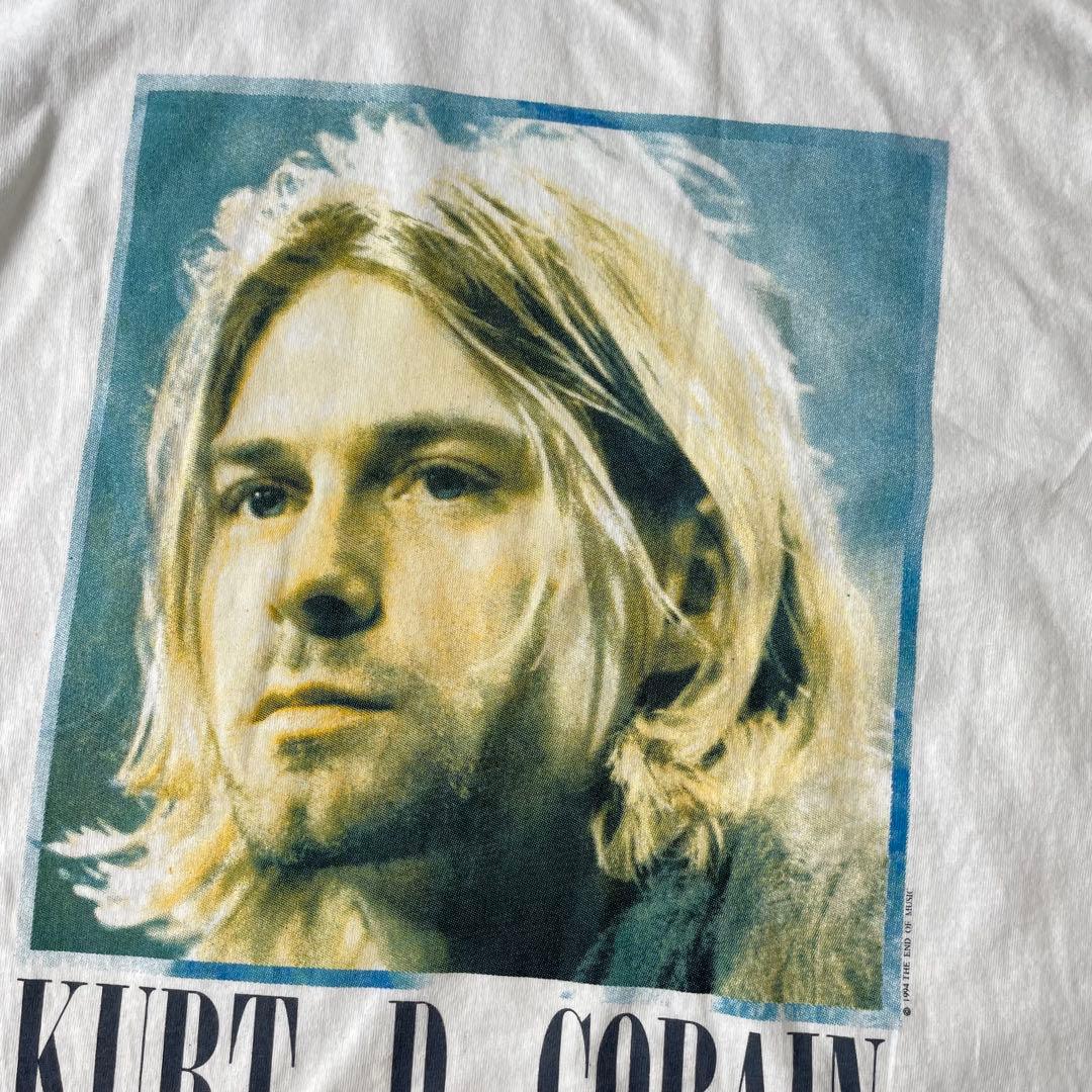 NIRVAN  Cobain カートコバーン 追悼 Tシャツ XL