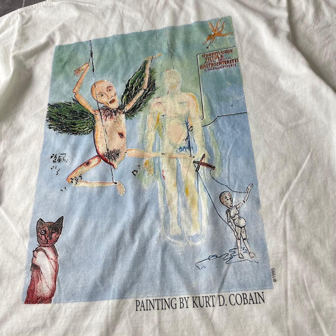 NIRVAN  Cobain カートコバーン 追悼 Tシャツ XL