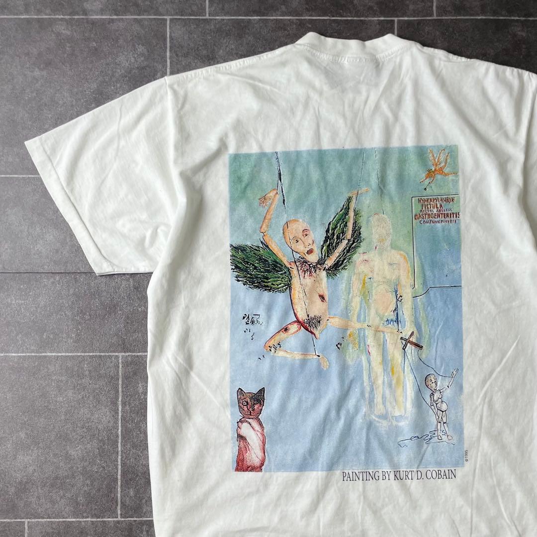 NIRVAN  Cobain カートコバーン 追悼 Tシャツ XL