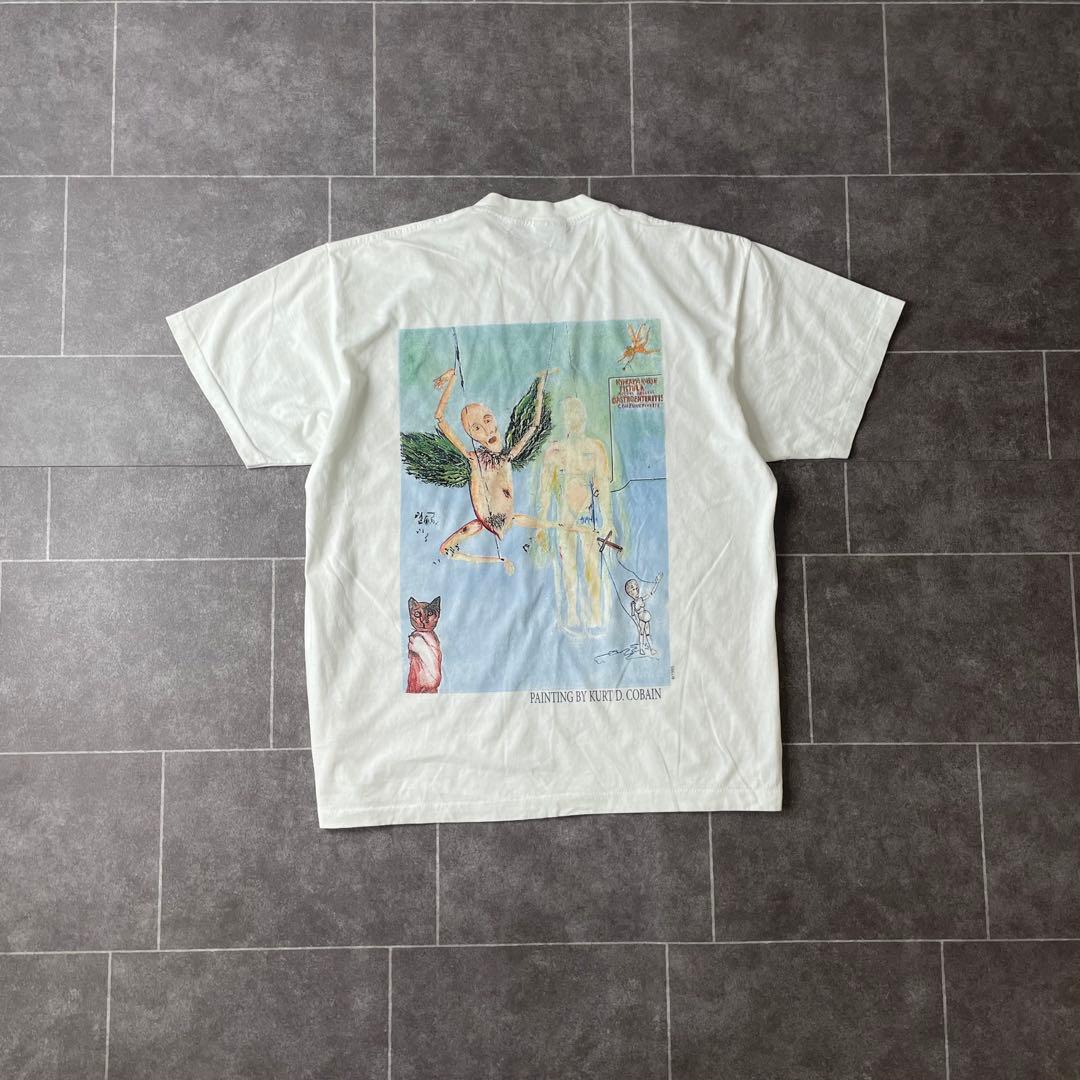 NIRVAN  Cobain カートコバーン 追悼 Tシャツ XL