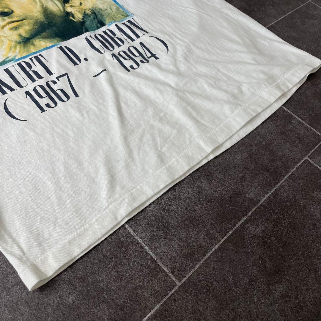 NIRVAN  Cobain カートコバーン 追悼 Tシャツ XL