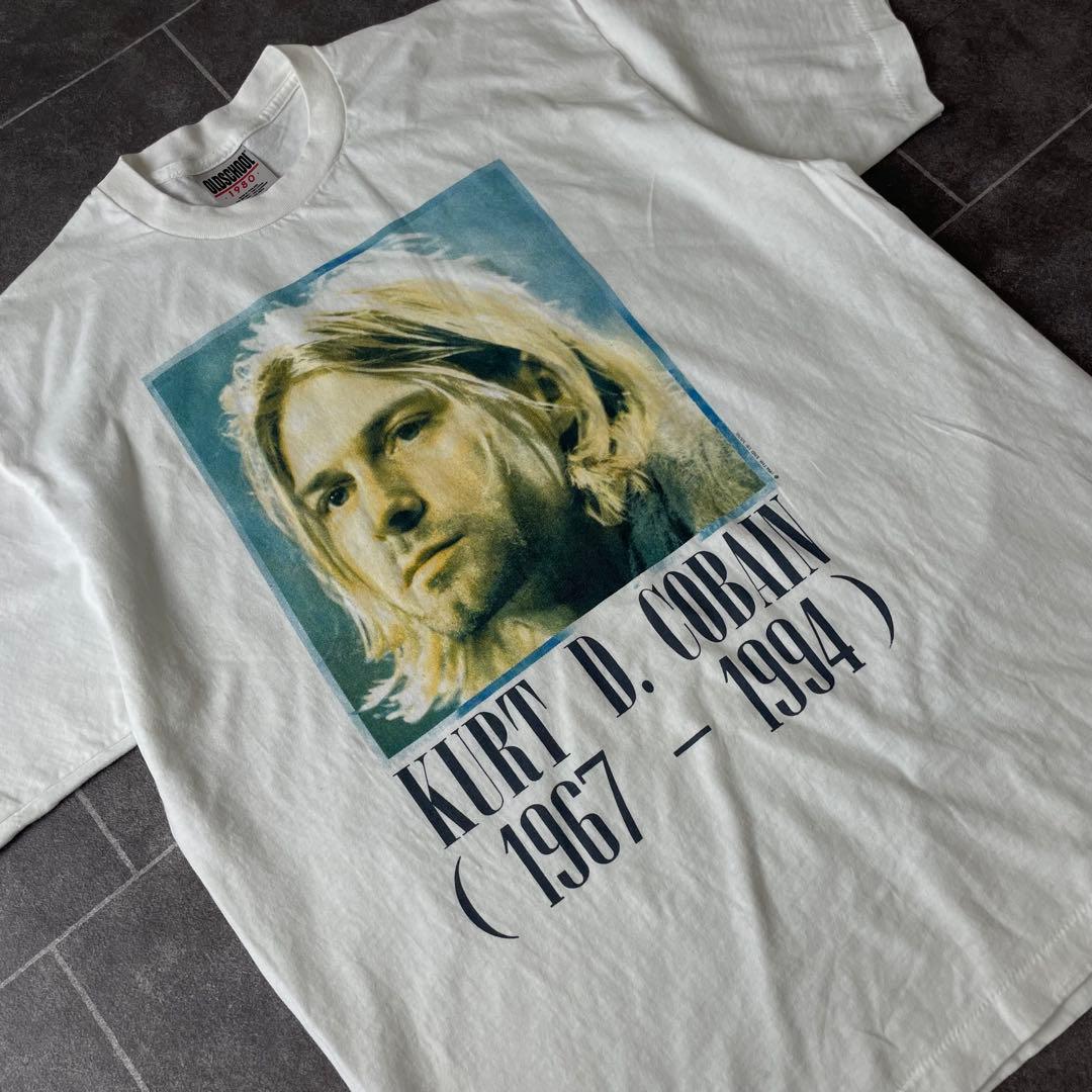 NIRVAN  Cobain カートコバーン 追悼 Tシャツ XL