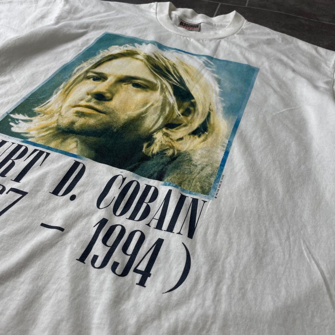 NIRVAN  Cobain カートコバーン 追悼 Tシャツ XL