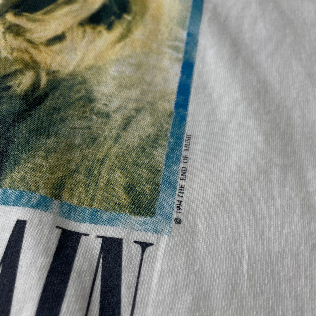 NIRVAN  Cobain カートコバーン 追悼 Tシャツ XL