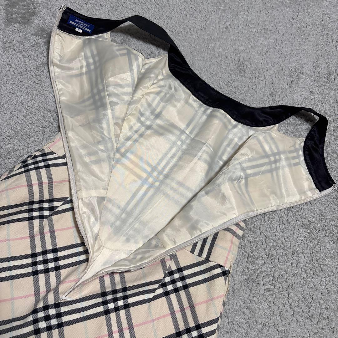 バーバリー BURBERRY ノバチェックワンピース 36