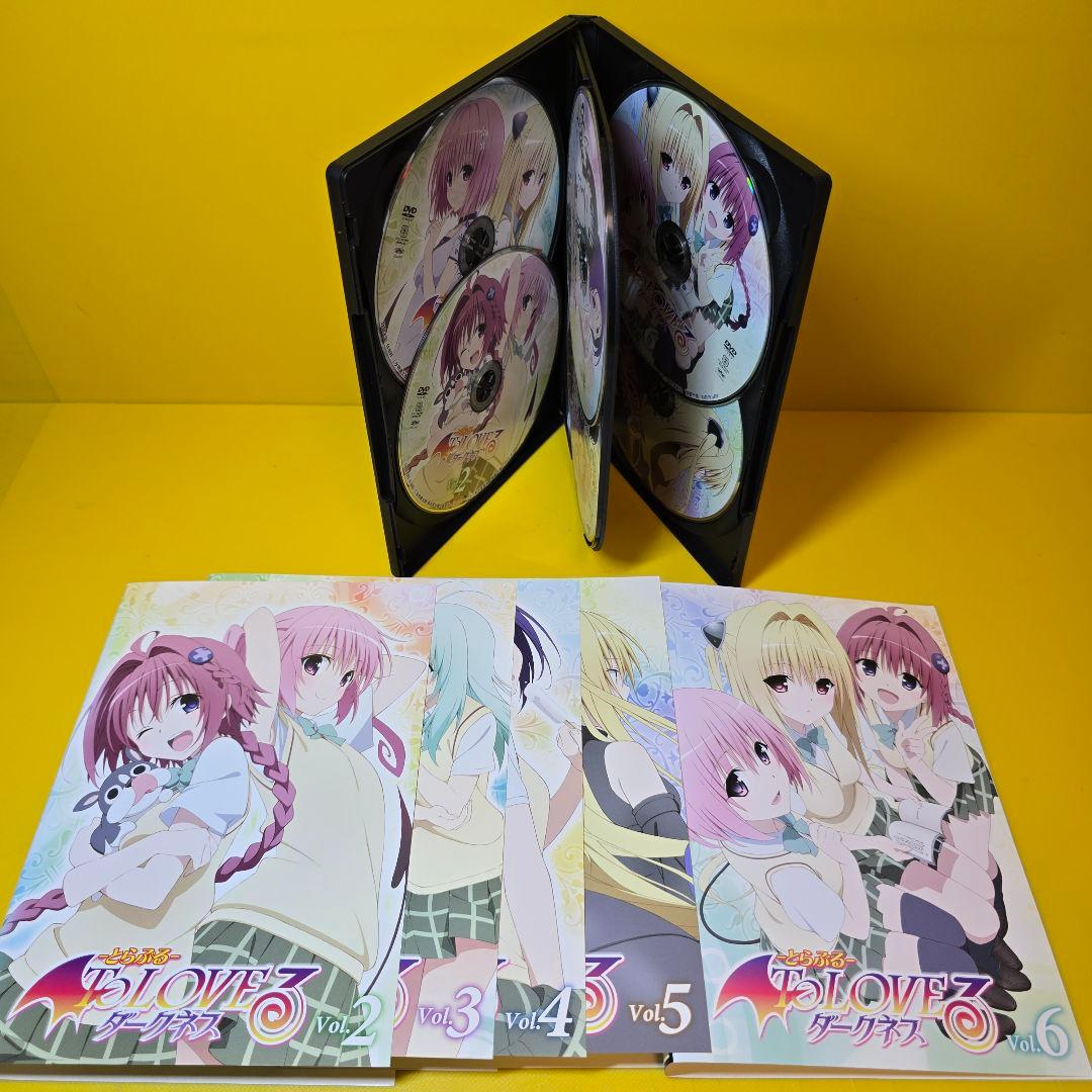 新品ケース交換済　To LOVEる/ダークネス1st+2nd　DVD 全13巻