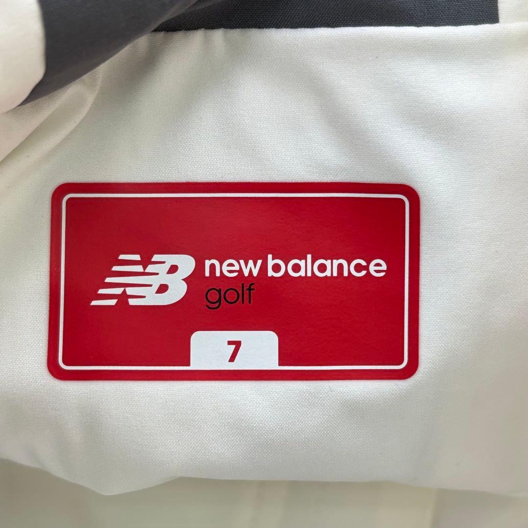 近年モデル　new balance ゴルフ 3点セット　レインウェア サイズ7