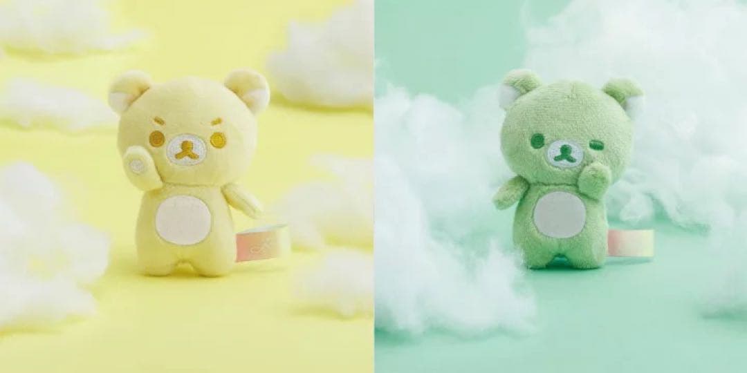 リラックマ 雨のち晴れのリラックマ なないろてのりぬいぐるみ　全7種セット