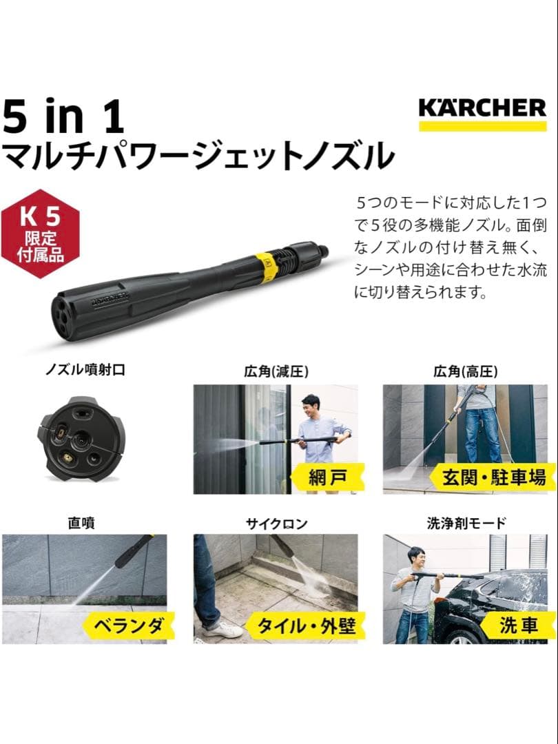 ケルヒャー K5 プレミアムサイレント　東日本仕様　最新モデル