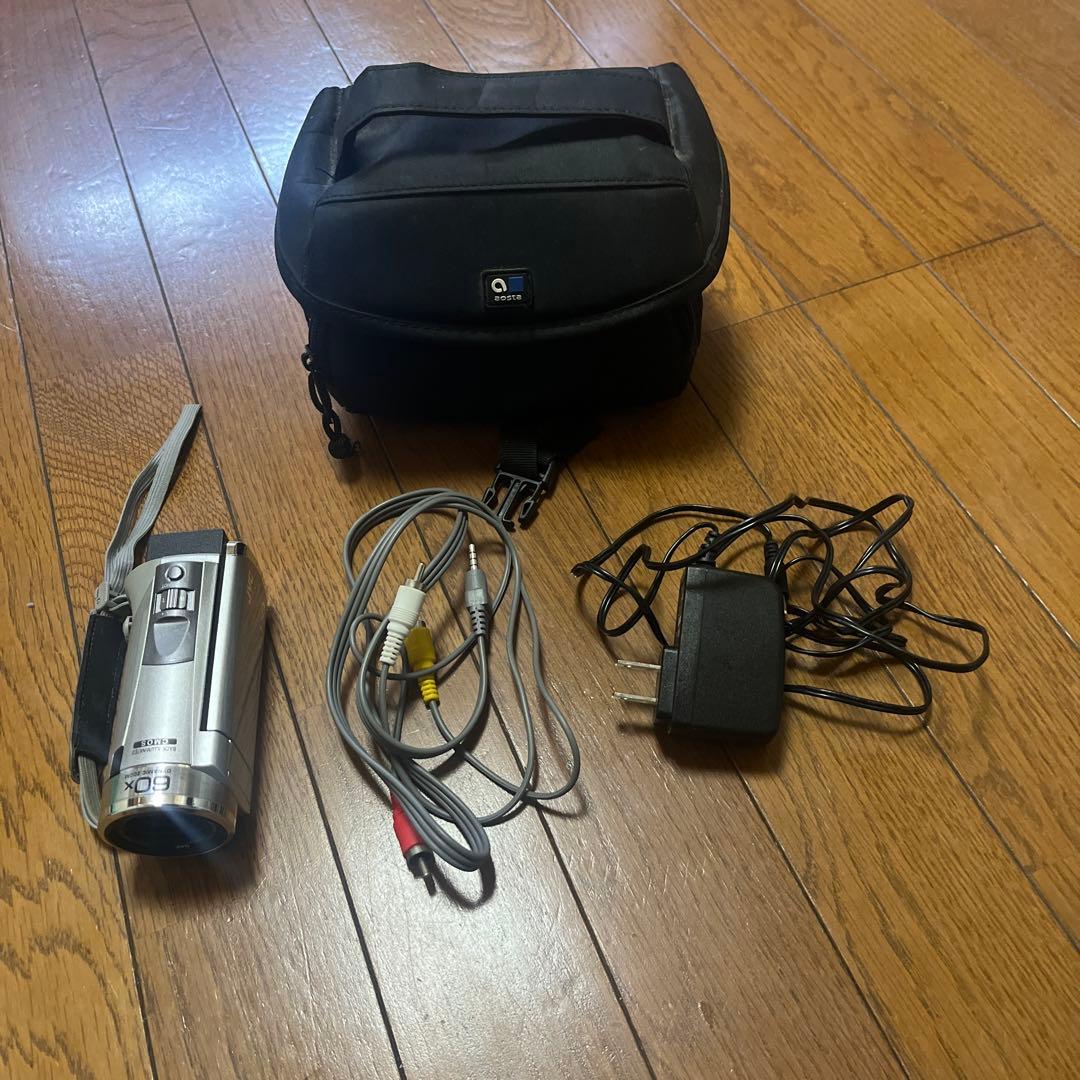 JVC フルHD ビデオカメラ　GZ-HM155-S
