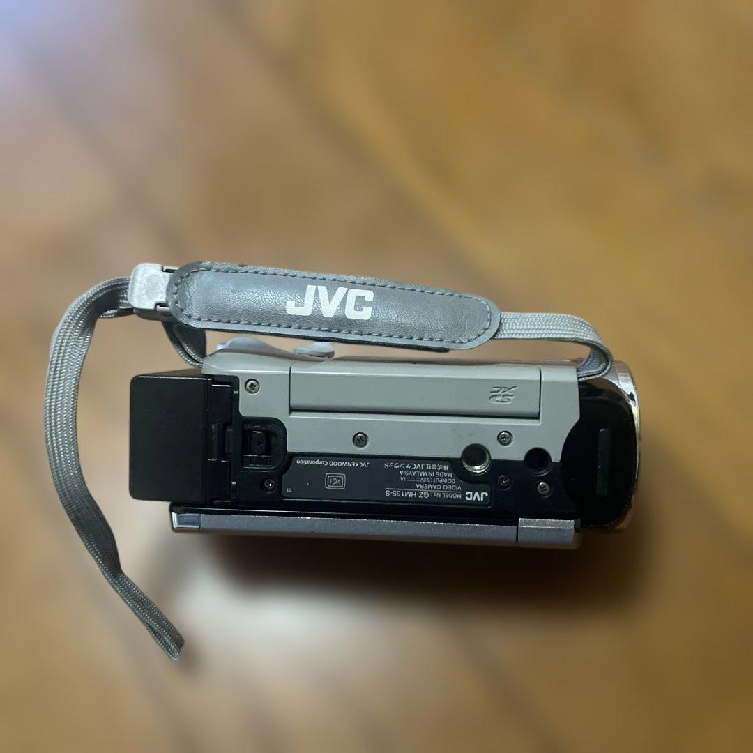 JVC フルHD ビデオカメラ　GZ-HM155-S