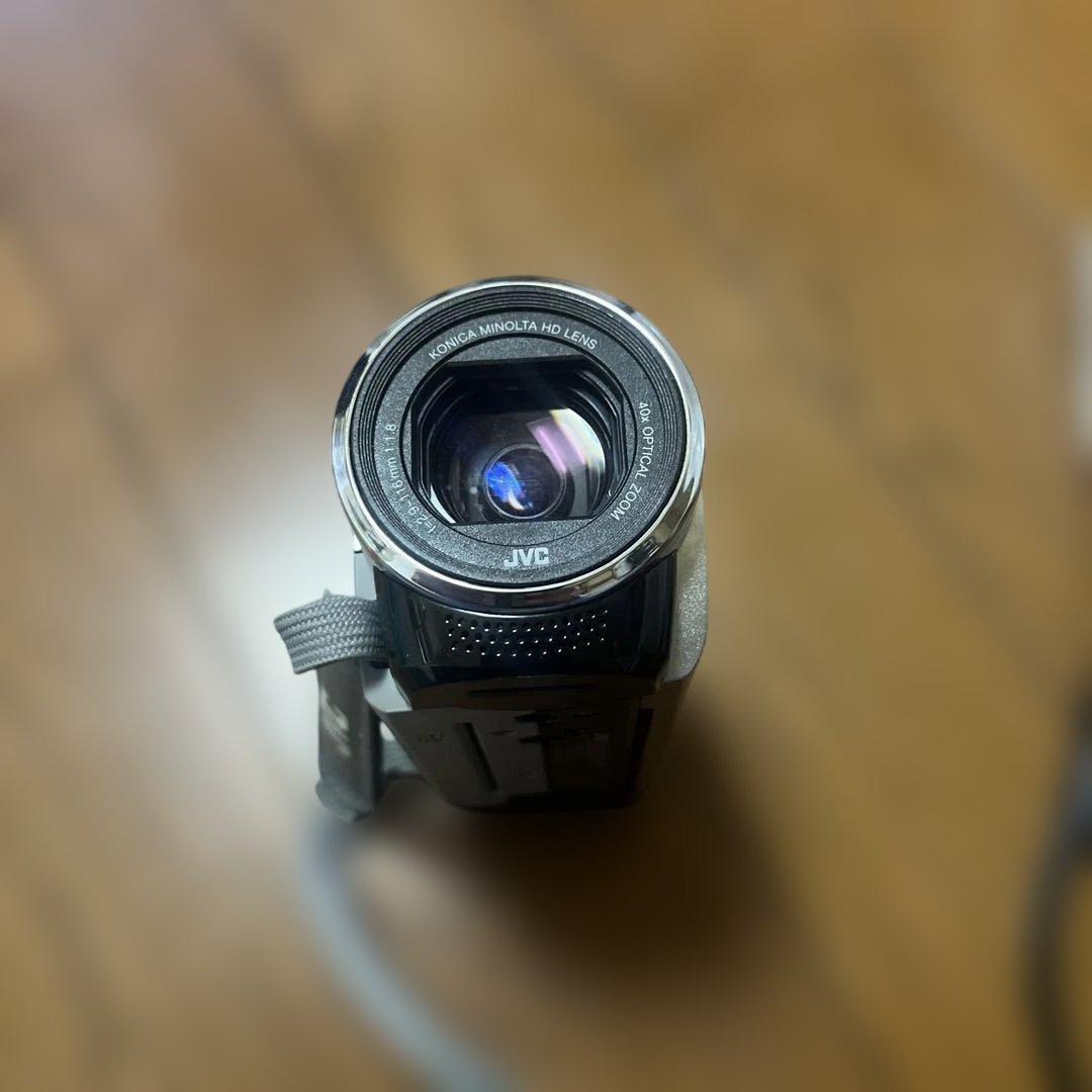 JVC フルHD ビデオカメラ　GZ-HM155-S