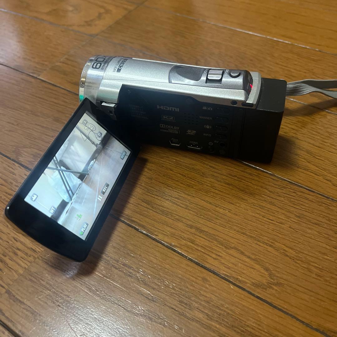 JVC フルHD ビデオカメラ　GZ-HM155-S