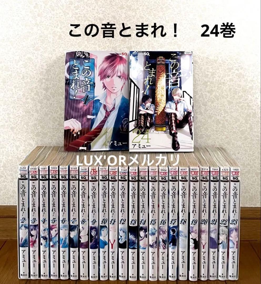 コミック この音とまれ！24巻 アミュー　漫画　レンタル落ち　JC