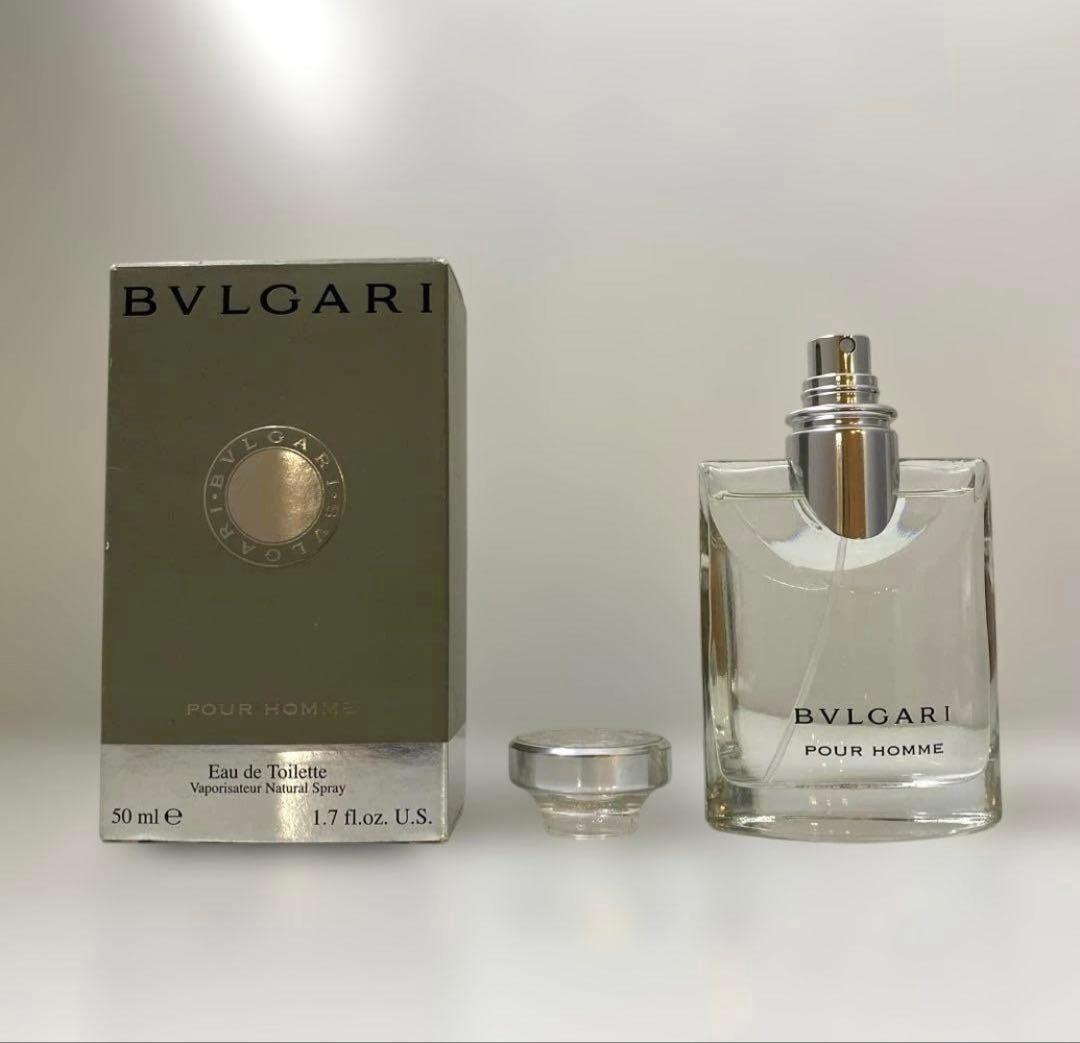 【未使用/日本語ラベル】 BVLGARI POUR HOMME 50ml