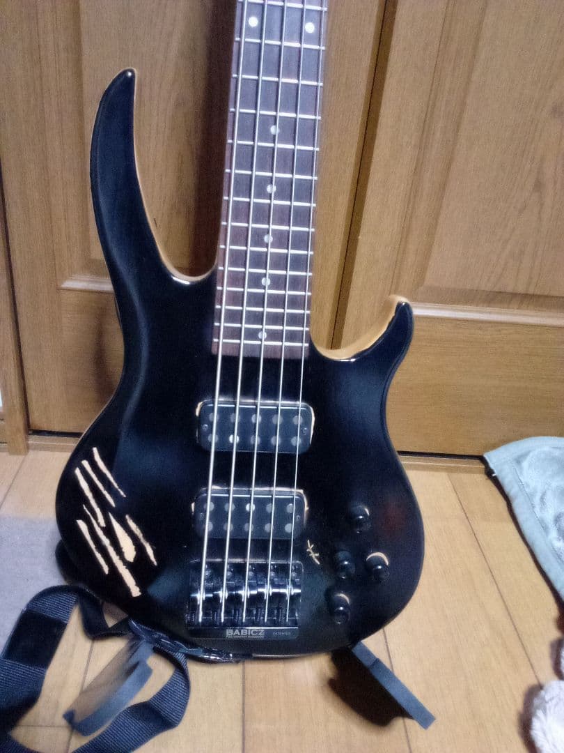で*明様 ギブソン Gibson EB五弦ベース カスタムモデル ブラック ナチ