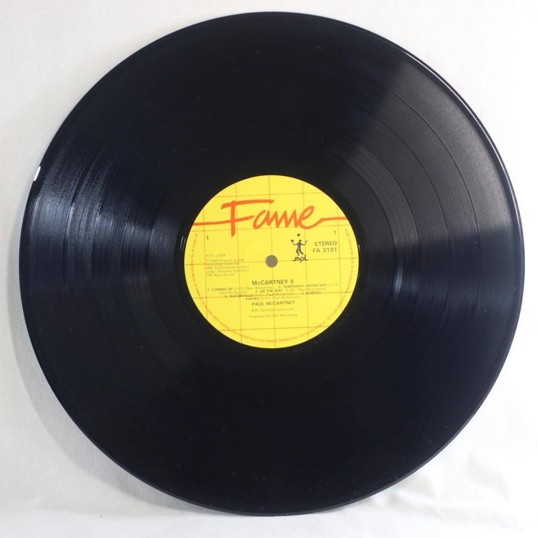 英LP Paul McCartney II 2 UK盤 英国盤 Stereo