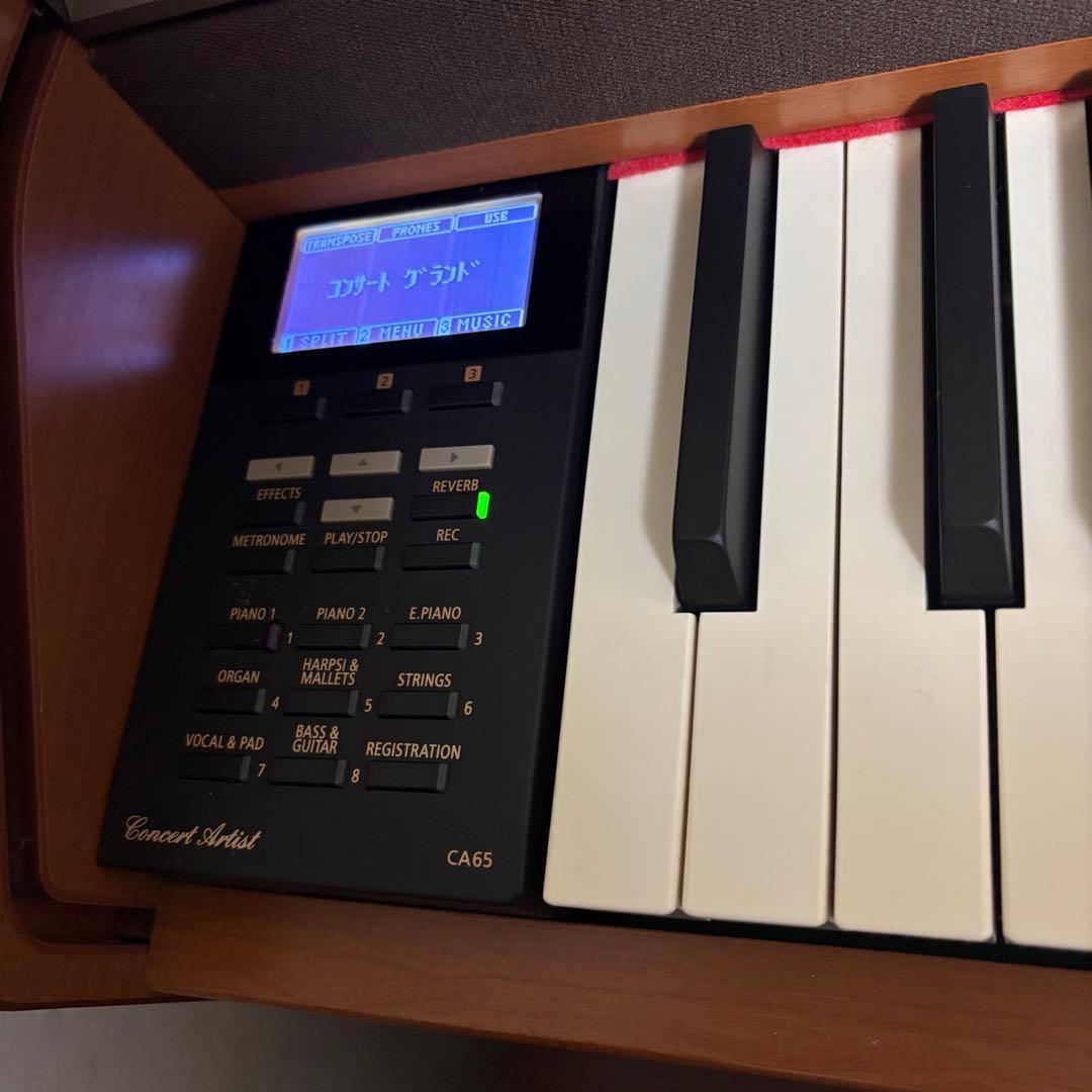 【送料込み】KAWAI 電子ピアノ 88鍵 木製鍵盤 CA65C