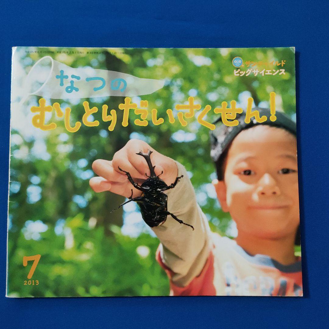 かがくのとも　ビッグサイエンス　キンダーブックしぜん　夏の虫とり大作戦