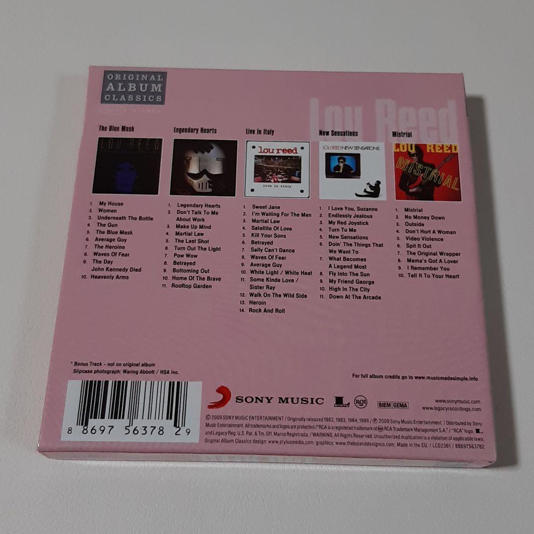 [CD] ルー・リード ORIGINAL ALBUM CLASSICS 5枚組