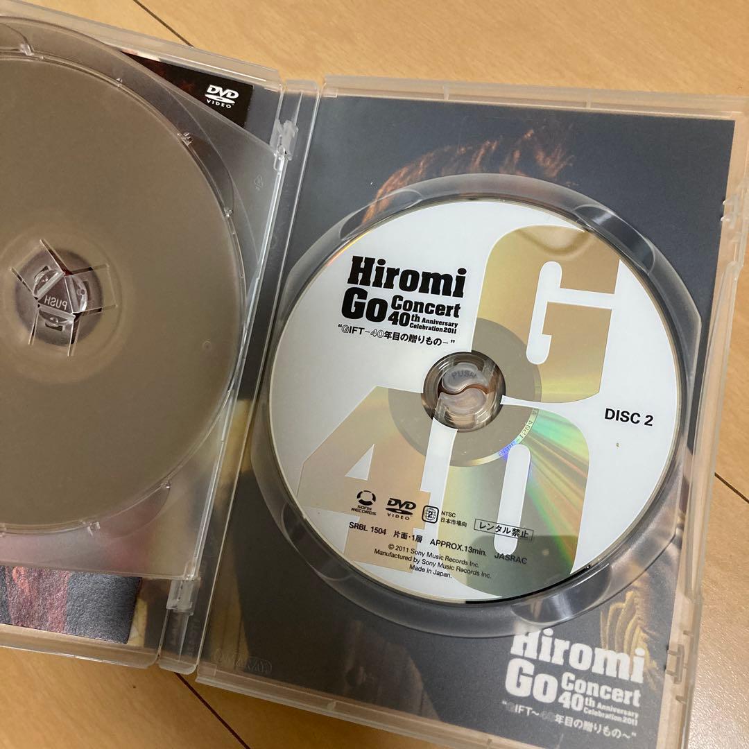【即購入ok!!】郷ひろみ 40周年ツアーDVD 初回限定盤