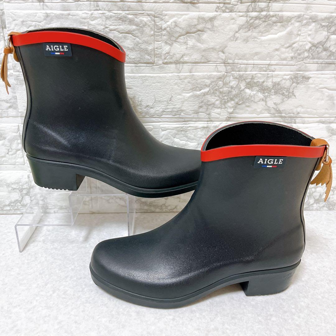 ⭐️美品⭐️ AIGLE エーグル ミスジュリエット レインブーツ 長靴 23.5