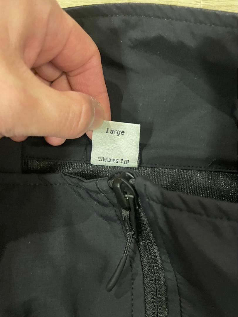 【完売品】WAKE 3LAYER Nylon Vest by es.1 Lサイズ
