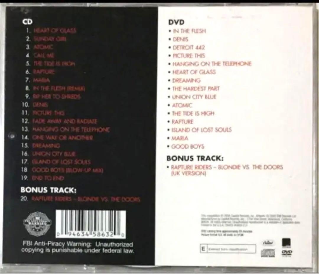 CD＋DVD！Blondie/ブロンディ/Greatest Hits/ 2006