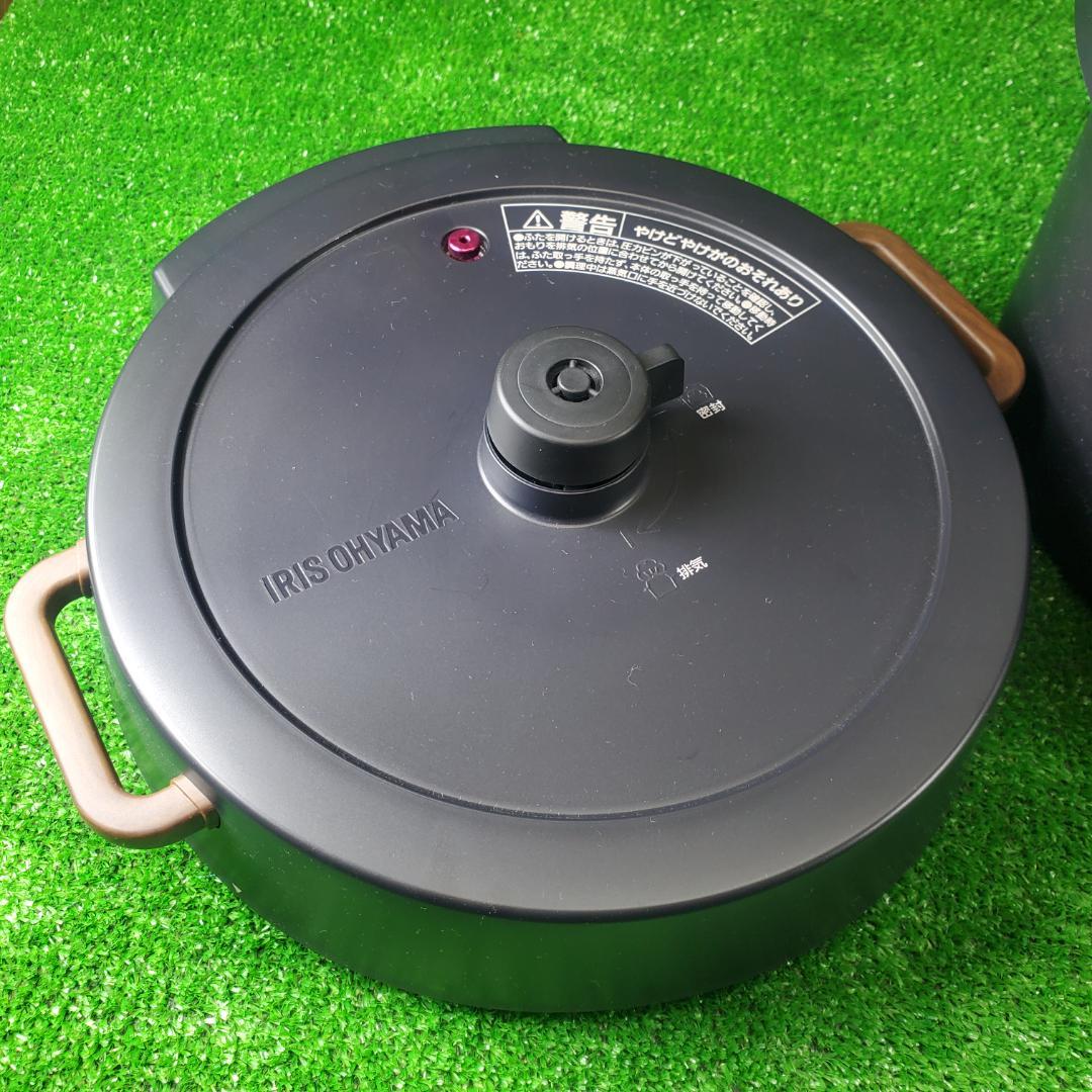 アイリスオーヤマ ヘルシープラス KPC-MA3-B 炊飯器 自動調理鍋 圧力鍋