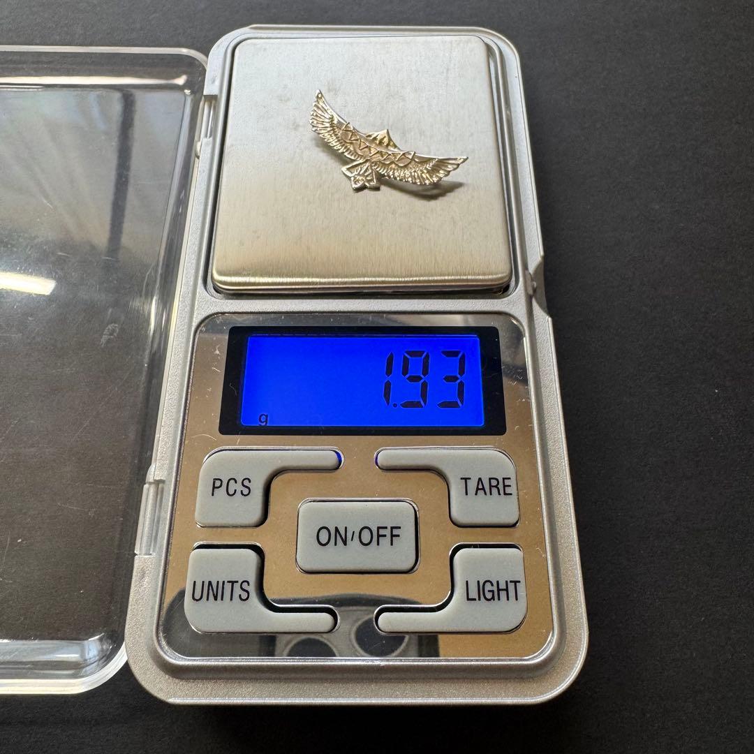 バンビ様【silver925 ゴールドヘッド小イーグル】ネックレス トップ