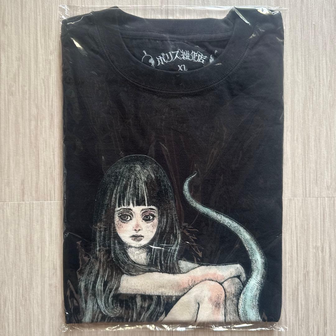 ヒグチユウコ Tシャツ 角 尾 2枚セット XLサイズ 女の子 ボリス雑貨店