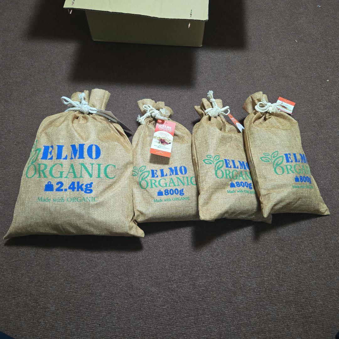 コ*ロ様 ELMO ORGANIC ウェイトコントロールラムドライフード 4個セ