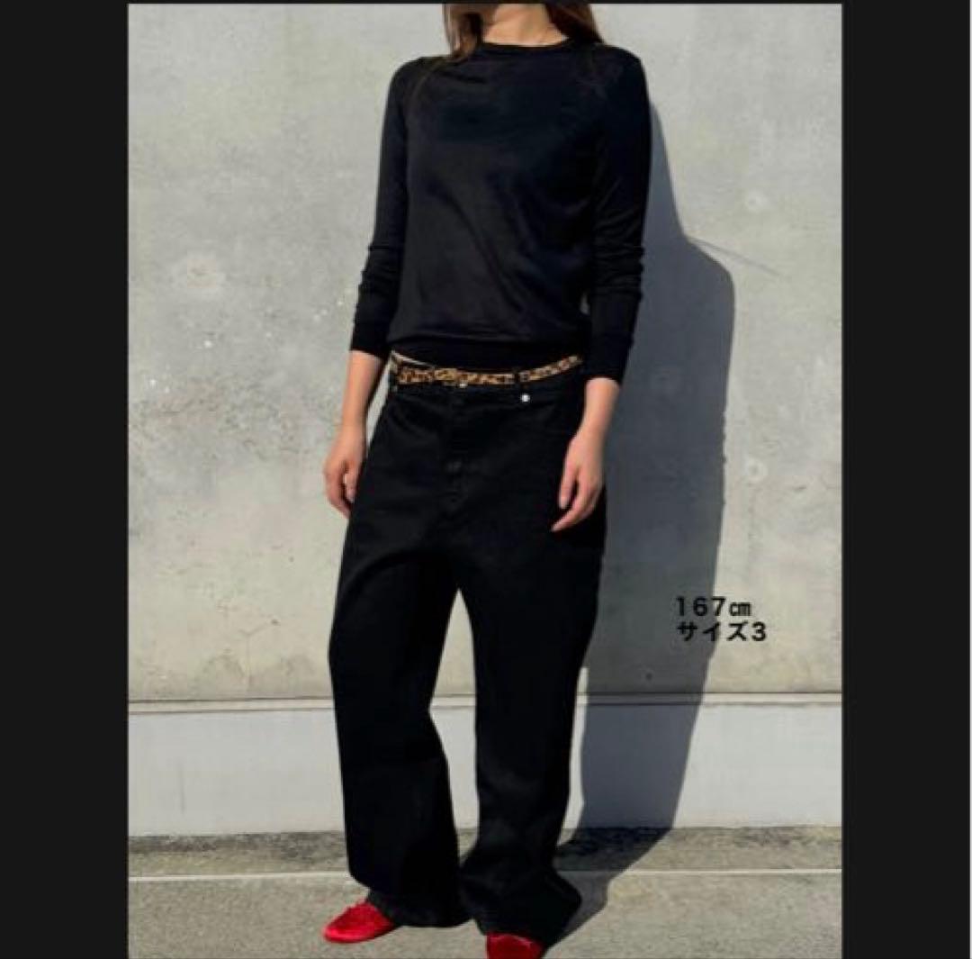 ok.soon （オクスン） black cotton pants