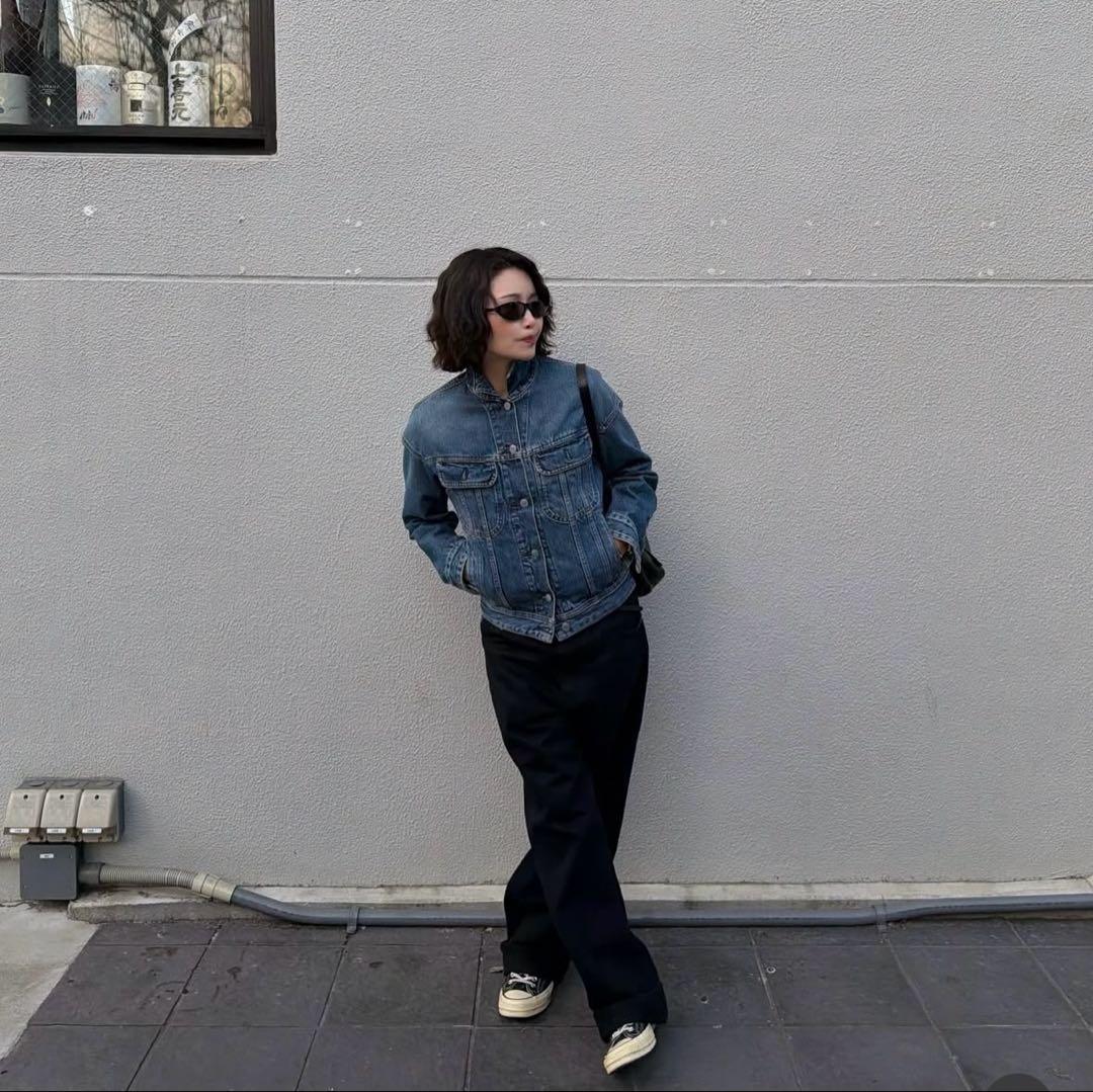 ok.soon （オクスン） black cotton pants