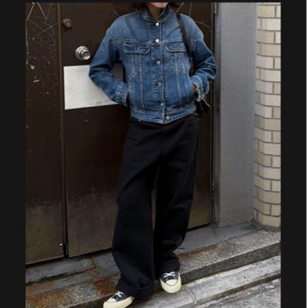 ok.soon （オクスン） black cotton pants
