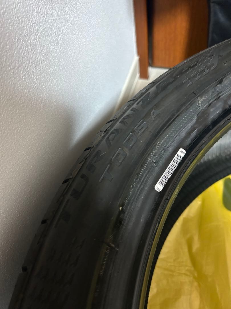25年製ブリヂストンTURANZA T005A225/45R19 92W