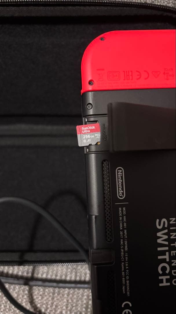 Nintendo Switch 256GB microSD付き