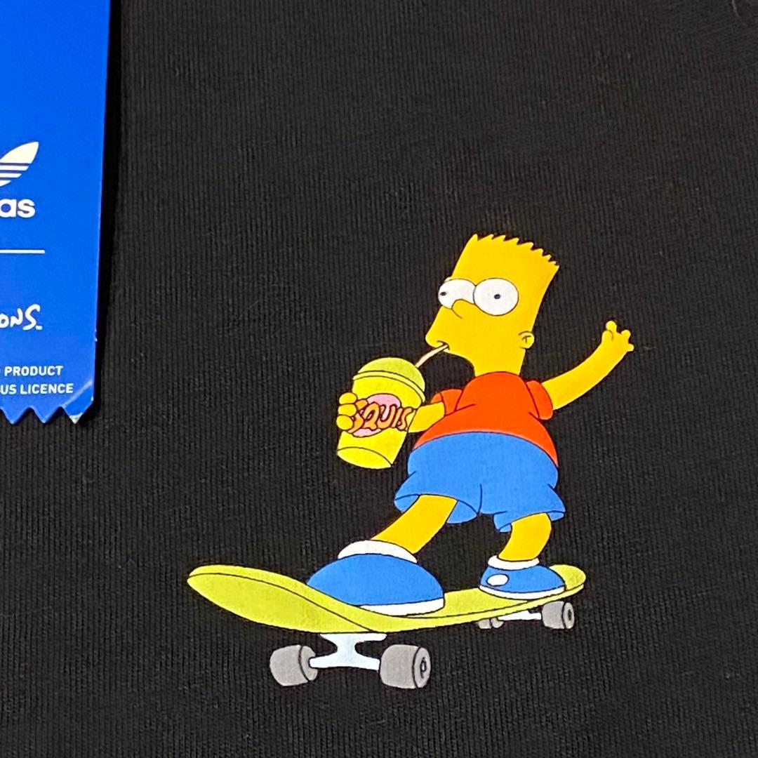 adidas アディダス シンプソンズ Tシャツ トレフォイル スリーライン