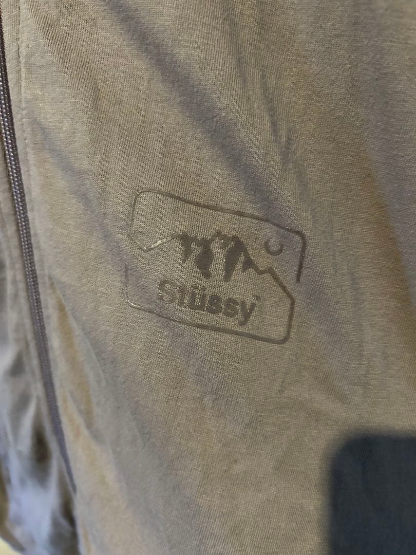 オールドstussyフルジップスウェットジャケット