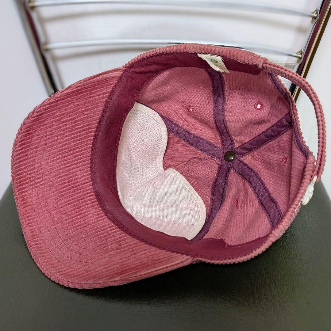 ​希少ロゴ【issue購入】St.Croix 太畝コーデュロイキャップ赤状態良好