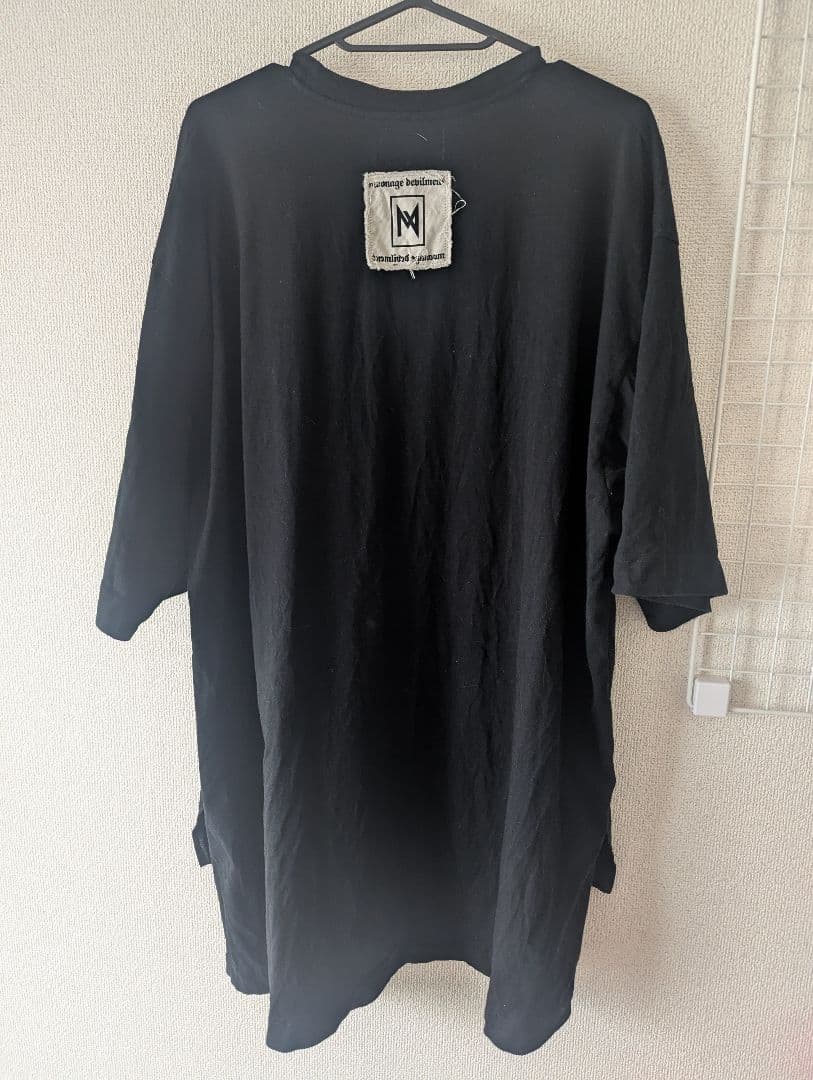 MOONAGE DEVILMENT オーバーサイズ　カットソー　Tシャツ　黒