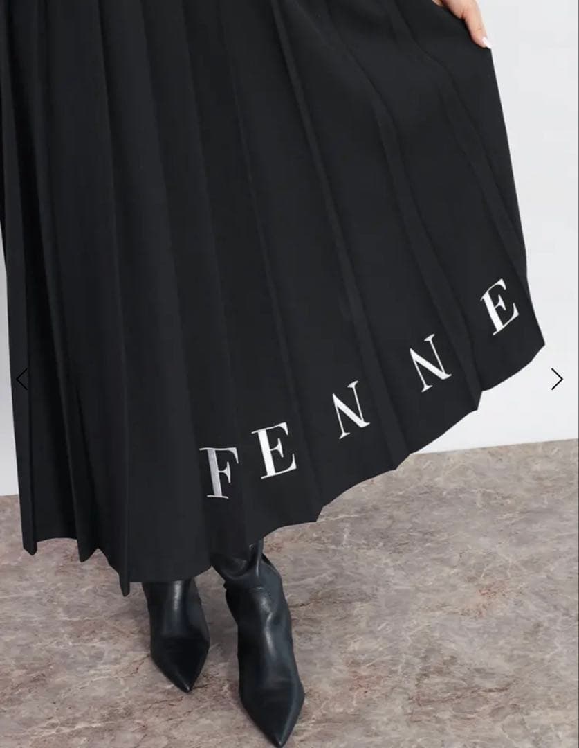 FENNEL プリーツロングスカート 9号